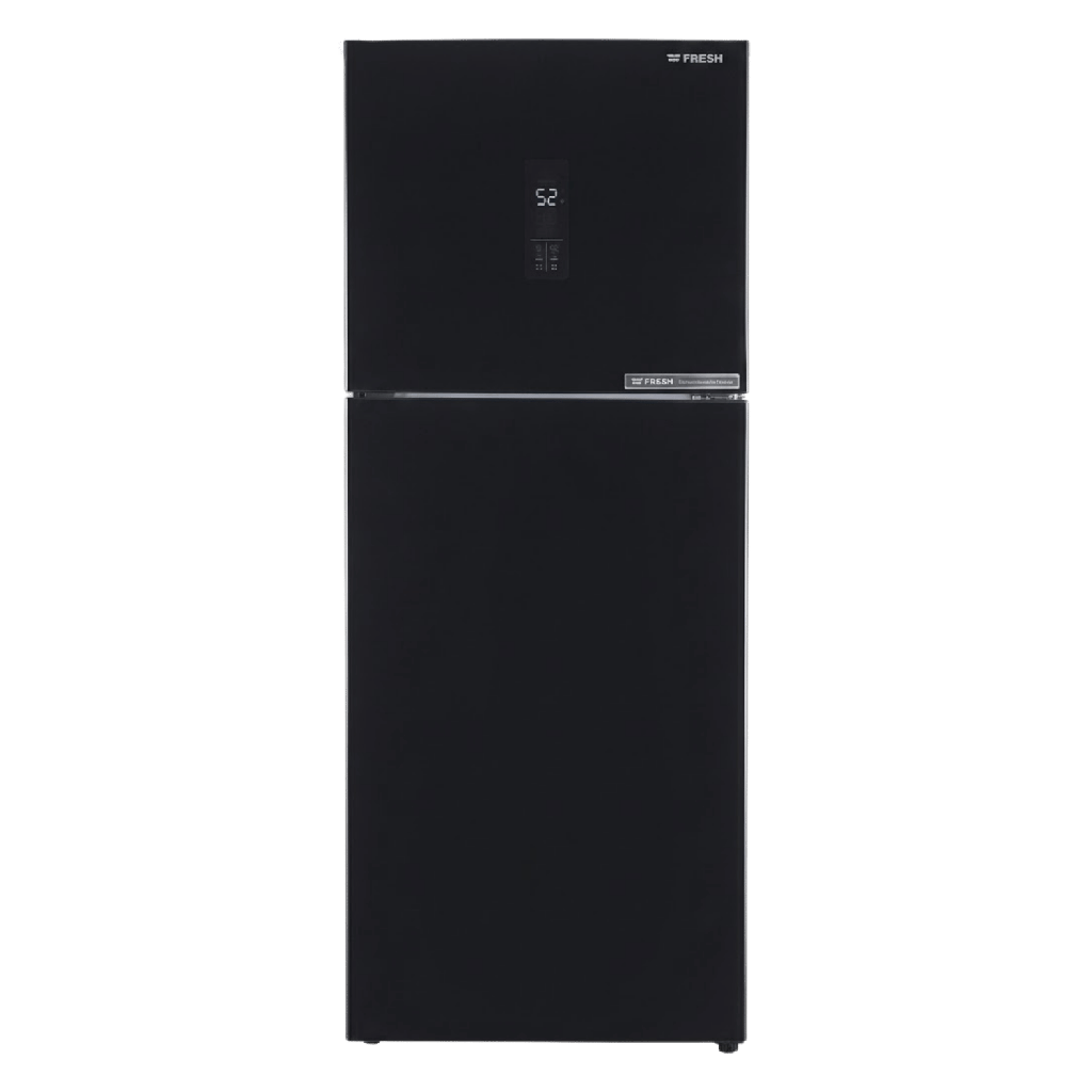 ثلاجه فريش 397 لتر  اسود لامع بلازما ديجيتال انفرتر  FNT-MS470YIBM -FLD