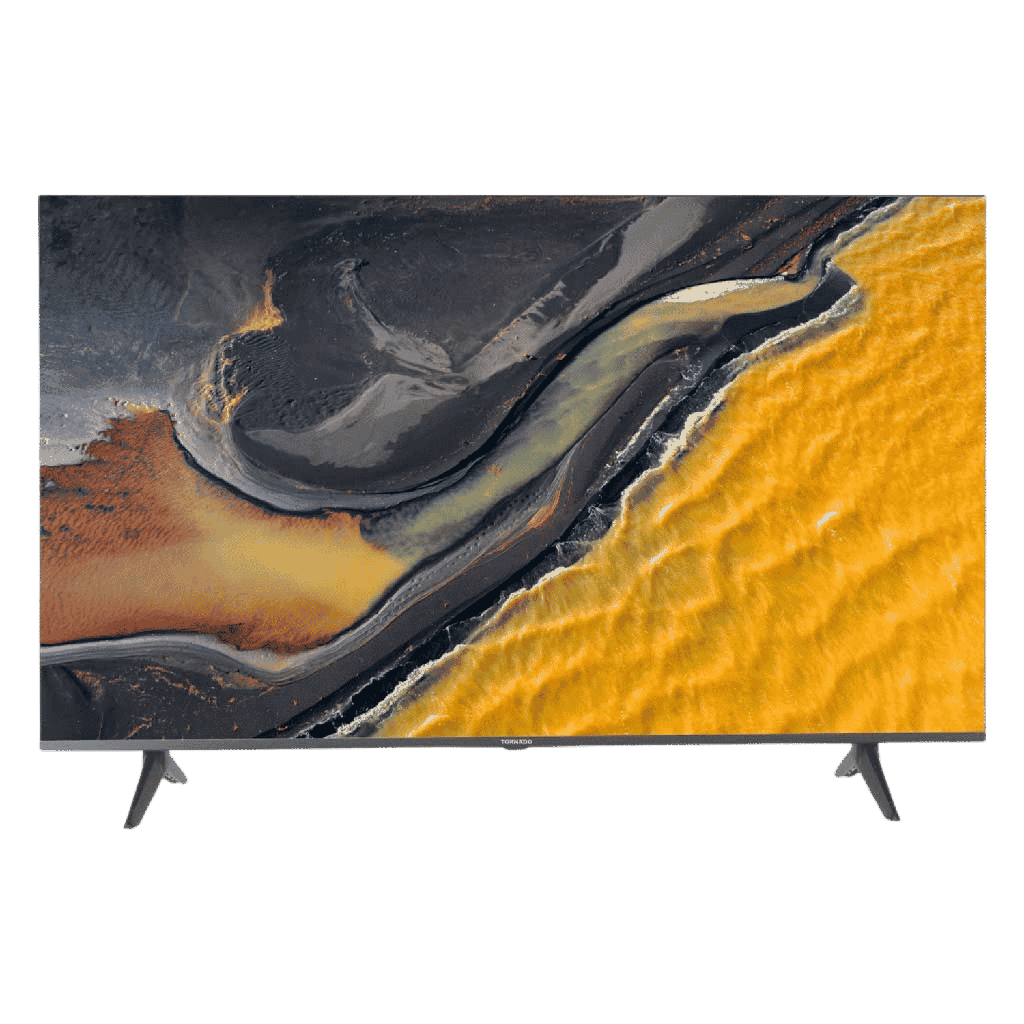 شاشه تورنيدو 50 سمارت 4K رسيفر داخلي نظام التشغيل OORO بدون فريم 50US5300E