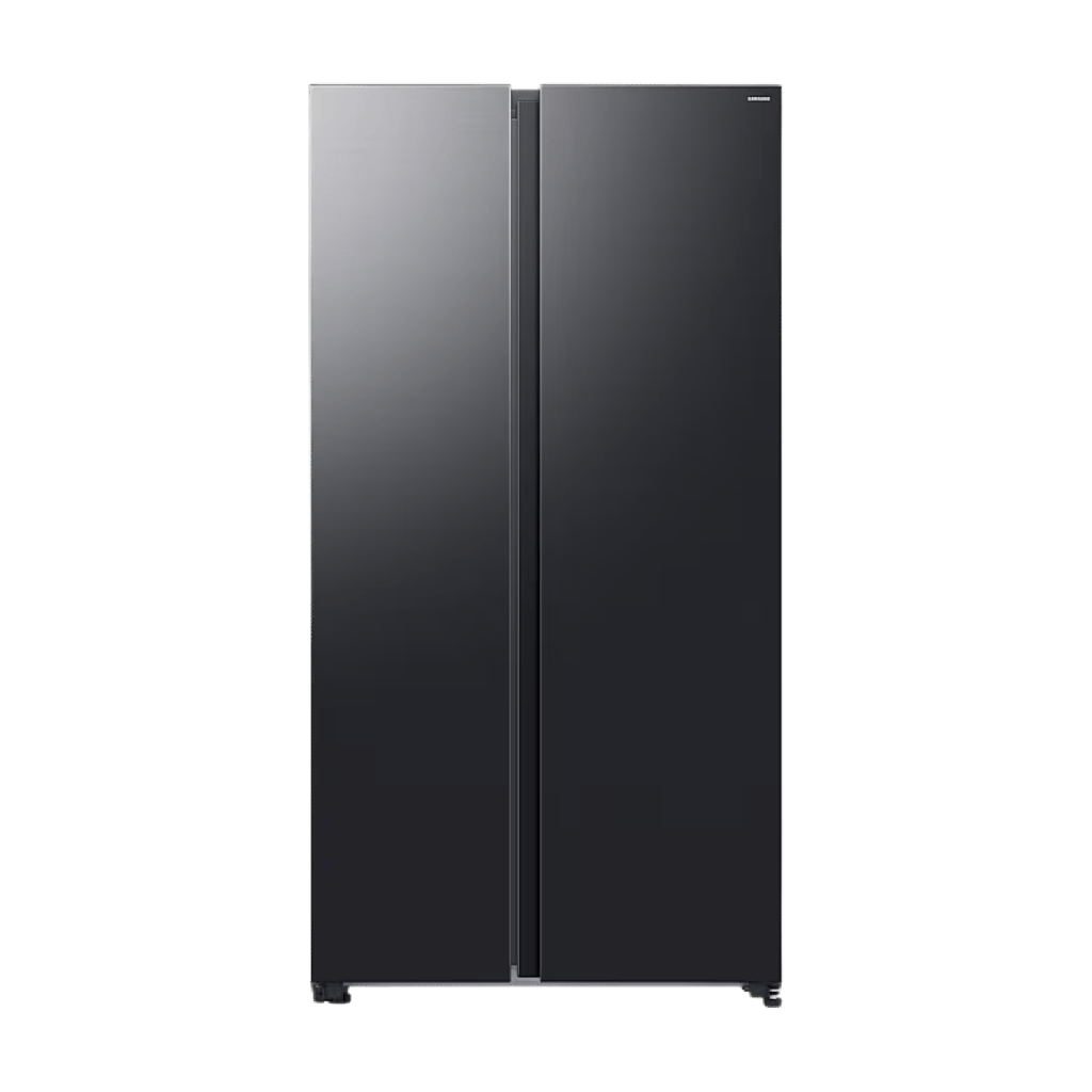 ثلاجه سامسونج سايد باي سايد 659 لتر اسود Wi-Fi انفرتر RS70F65QAF/MR