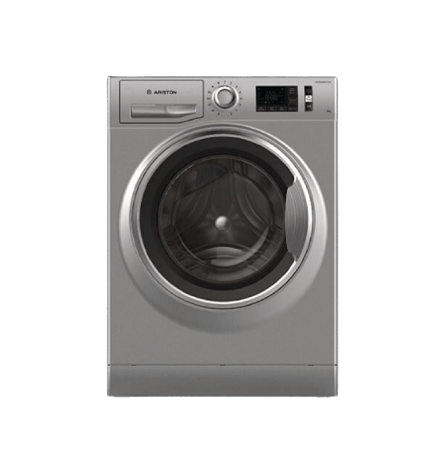 [2004477] غساله اريستون 9ك 1400 لفه انفرتر بالبخار بولندي سلفر NLM11946 SC A EX