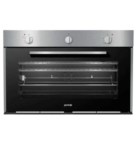 [104133] فرن جورنيا 90 غاز * غاز بالمروحه ستانلس BOG922E00FX