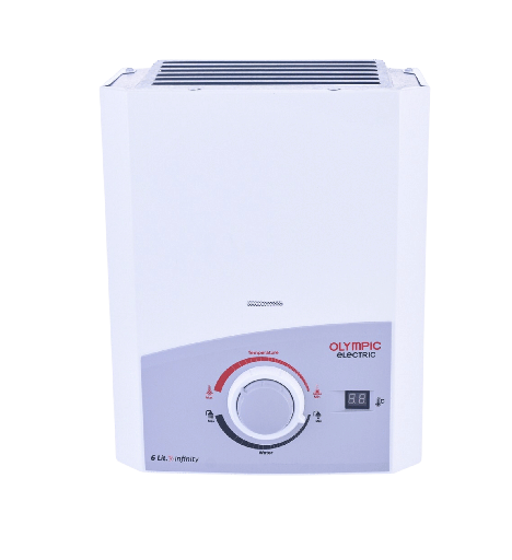 [945105589] سخان غاز اولمبيك دلتا GC3 ديجيتال 6 لتر ابيض - فيكي
