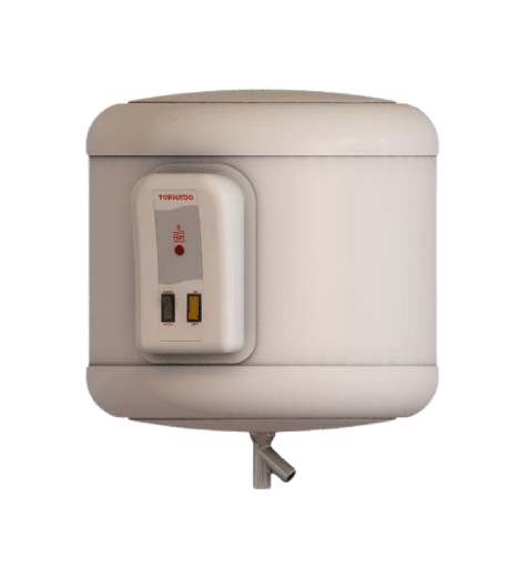 [101562] سخان تورنيدو 35 لتر حله ستانلس ابيض EHA-35TSM-F