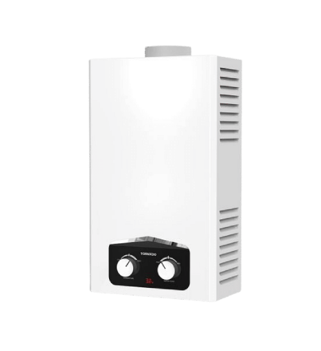 [103252] سخان غاز تورنيدو 10 لتر ديجيتال نحاس (انبوبه) GHM-C10CTE-W