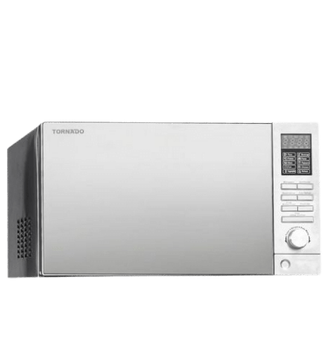 [103427] ميكروويف تورنيدو 25 لتر ديجيتال سلفر بالشوايه القديم MOM-C25BBE-S