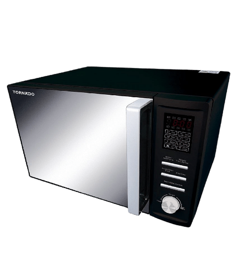 [107420] ميكروويف تورنيدو 36 لتر اسود شوايه MOM-C36BBE-BK