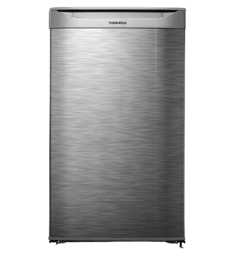 [107803] ثلاجه مينى بار تورنيدو 100 لتر باب واحد ديفروست سلفر MBR-AR100-S