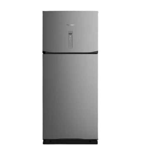 [108284] ثلاجه تورنيدو 450 لتر 2 باب ديجيتال سلفر RF-580AT-SL
