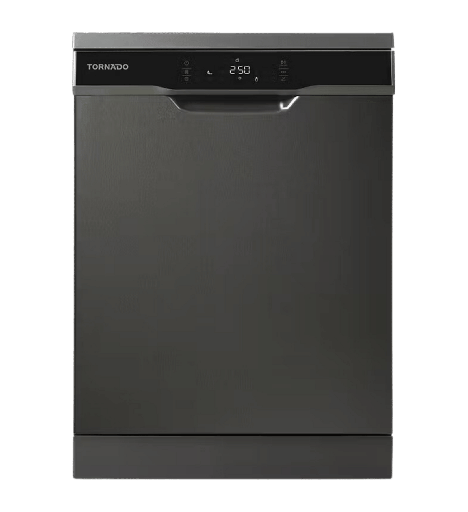 [107807] غساله اطباق تورنيدو 12 فرد اينوكس غامق TDV-FN128CDX