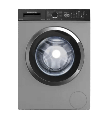 [2002625] غساله تورنيدو 8ك 1200 لفه سلفر TWV-FN812SLOA