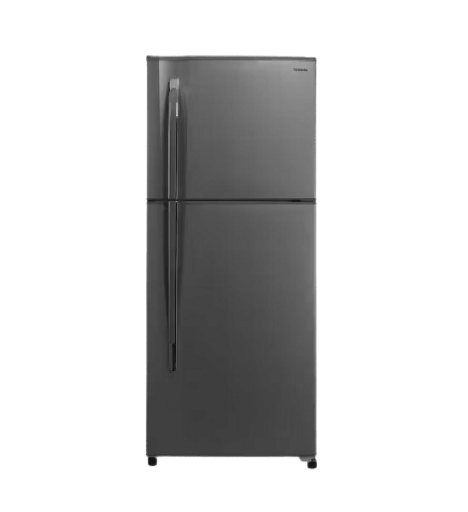[108546] ثلاجه توشيبا 355 لتر بلازما 2 باب يد طوليه GR-EF40P-H-SL