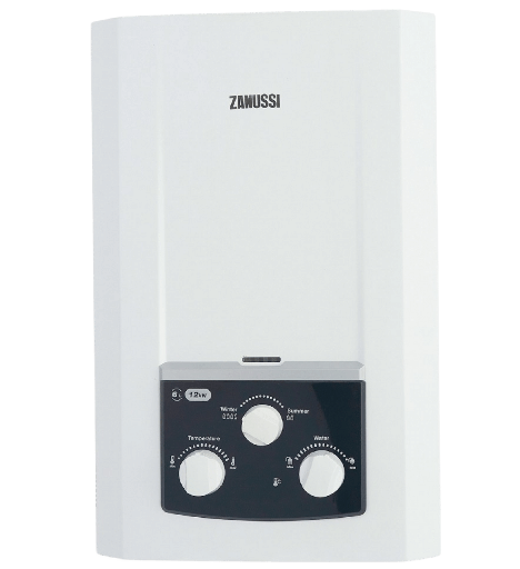 [945105592] سخان غاز زانوسي دلتا GC3 ديجيتال 6 لتر ابيض - فيكي