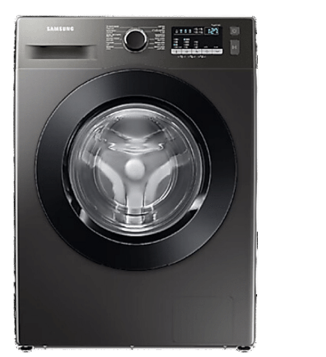 [2007682] غساله سامسونج 9ك 1400 لفه بخار انفرتر سلفر WW90T4040CX1AS