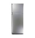 ثلاجه شارب 396 لتر 2 باب سلفر SJ-48C(SL)