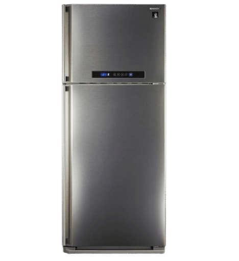 [101657] ثلاجه شارب 396 لتر 2 باب بلازما ديجيتال ستانلس SJ-PC48A(ST)