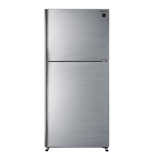 [103775] ثلاجه شارب 538 لتر 2 باب انفرتر بلازما ديجيتال باب زجاج سلفر SJ-GV69G-SL