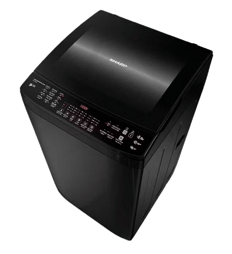 [108194] غساله شارب 13ك فوق دفع مباشر انفرتر باب هيدروليك اسود ES-TD13GBKP