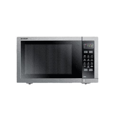 [101543] ميكروويف شارب 34 لتر بالشوايه سلفر R-770AR(ST)
