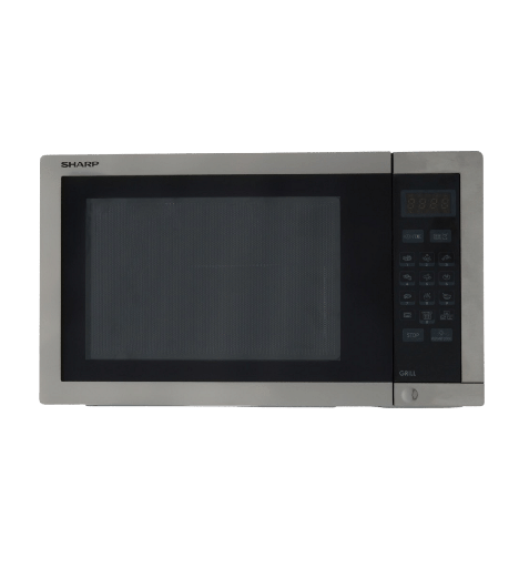 [101543] ميكروويف شارب 34 لتر بالشوايه سلفر R-770AR(ST)