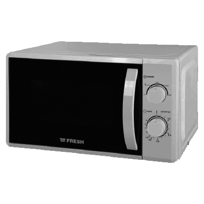 [500013574] ميكروويف فريش 20 لتر سلفر FMW-20MC-S