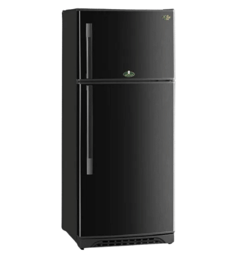 [20010057] ثلاجه كريازي فيروزه تربو 480 لتر اسود E520NV/2