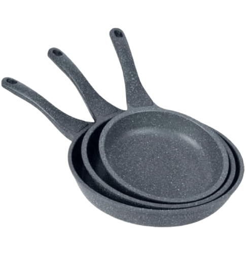 [104834] طقم مقلايه 3 ق جرانيت تركي الرحمه