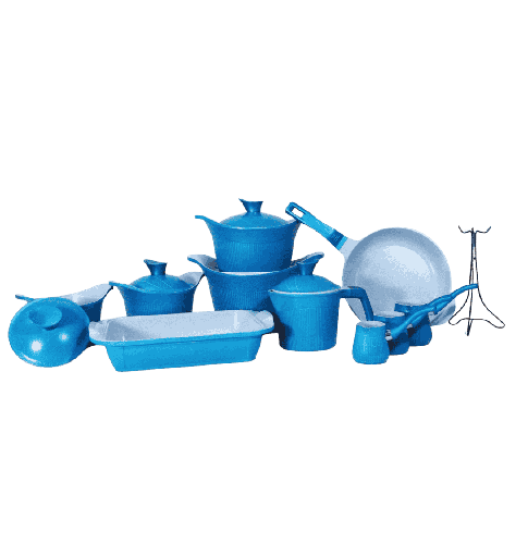 [104886] طقم داي كاست 16ق الاندلس جرانيت