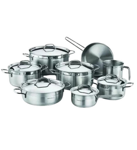 [105250] طقم كوركماز استانلس 14 ق الفا جراند