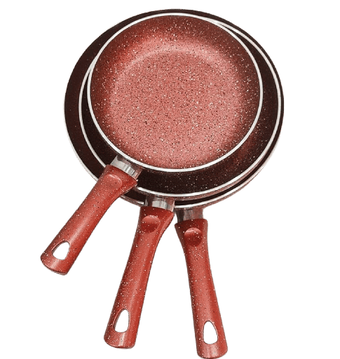 [108164] طقم lمقلايه جرانيت 3 قطعه تركي 32 aykut