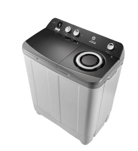 [108225] غساله هوفر هاف 10ك حوضين سلفر HW-HTTN10LSTO