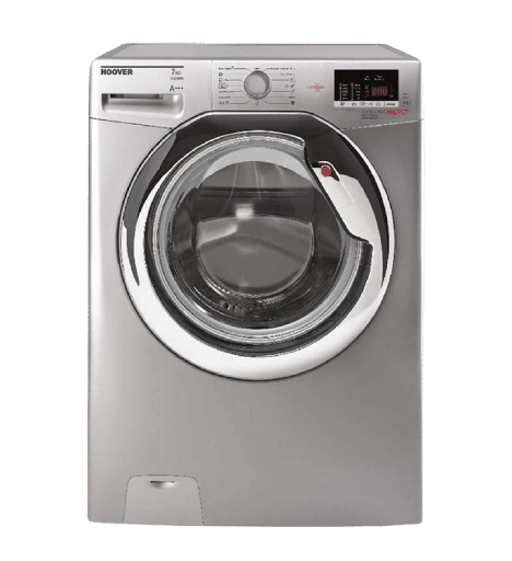 [104096] غساله هوفر 7 ك 1100 لفه سلفر باب كروم مصري DXOC17C3R-ELA