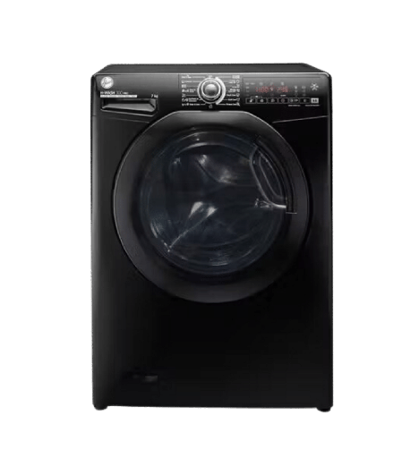 [2000141] غساله هوفر 7ك 1100 لفه بخار اسود H3WS173DC3B-ELA