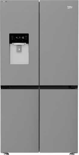 [7299447944] ثلاجه بيكو 565 لتر ديجيتال تاتش بالحنفيه هارفست فريش سلفر GNE134626ZXH