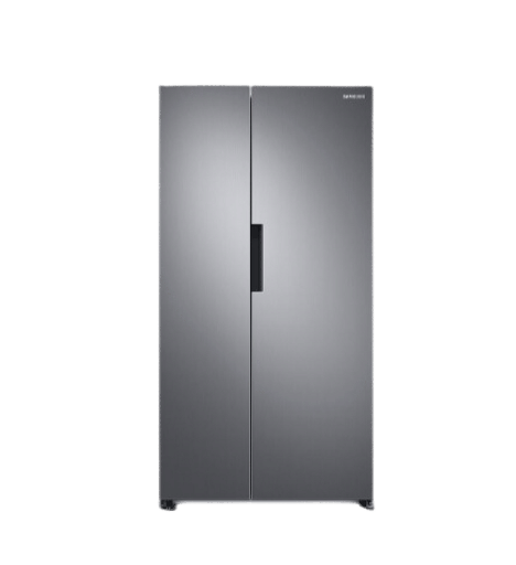 [2000597] ثلاجه سامسونج سايد باي سايد 641 لتر انفرتر سلفر RS66A8100S9/MR