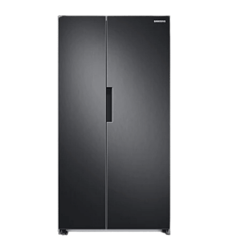 [2000598] ثلاجه سامسونج سايد باي سايد 641 لتر انفرتر اسود RS66A8100B1/MR