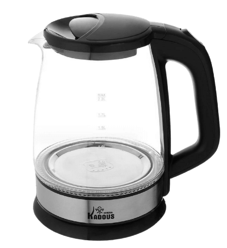 [2001642] غلايه قادوس زجاج 2.2 لتر