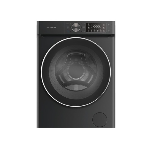 [500016433] غساله فريش 8ك 1200 لفه انفرتر باب زجاج اسود RPM-G2-BL