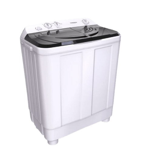 [2002073] غساله تورنيدو هاف 10ك حوضين بالطلمبه TWH-Z10DNEP-W