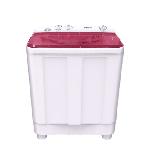 [2002074] غساله تورنيدو هاف 12ك حوضين بالطلمبه TWH-Z12DNEP-W