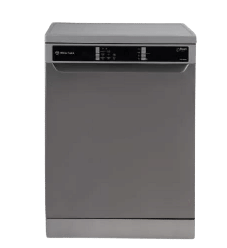 [2002218] غساله اطباق وايت بوينت 14 فرد ديجيتال سلفر WPD148HDS