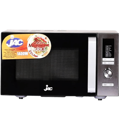 [2002221] ميكروويف جاك 25 لتر اسود ديجيتال بالشوايه NGMW-25D2B - MW25-JA21D