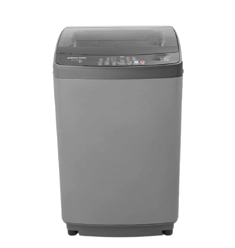 [2002275] غساله وايت بوينت 13ك فوق ديجيتال سلفر باب اسود WPTL13DPGMA