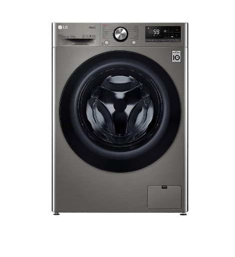 [2002467] غساله ال جي 10ك فيفاتشي WiFi سلفر F4Y5RYGYPV