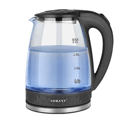 [2002644] غلايه زجاج سوكاني 2لتر SK-1045