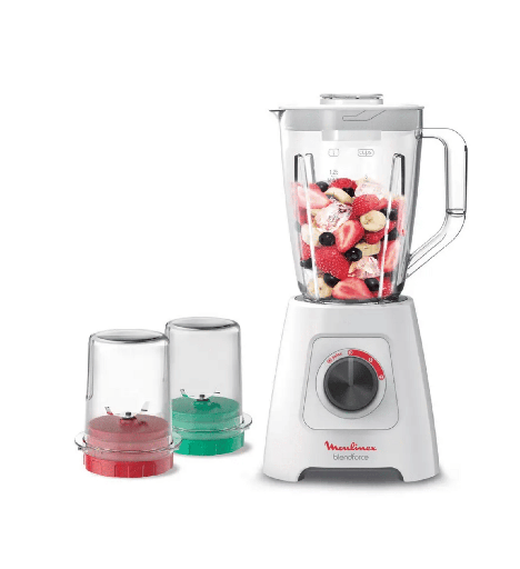 [2003937] خلاط مولينكس 800 وات 2 لتر بمطحنه + مبشره مصري LM4231EG