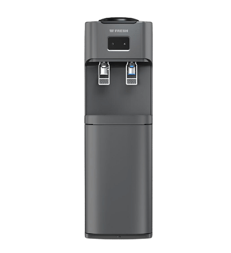 [500018662] مبرد فريش 2 حنفيه رمادي بارد فقط الجديد FW-17VFD2