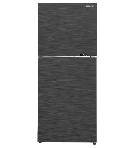 [500018460] ثلاجه فريش 329 لتر اسود ميكانيكال مقبض جانبي FNT-BS370BBC