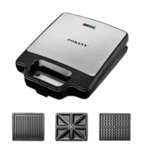 [2002790] توستر سوكاني 3*1 كبير 1400 وات KJ-852