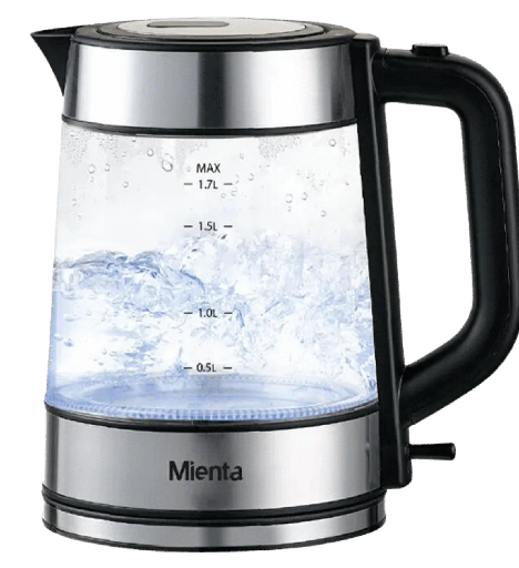 [2002810] غلايه ميانتا زجاج 1.7 لتر الجديده EK201837A