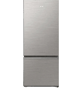 ثلاجه هاير 431 لتر كومبي سلفر HRF-460BMSM